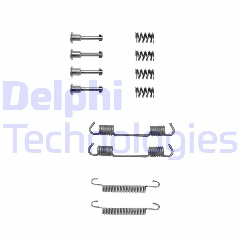 DELPHI LY1194: Lisakomplekt, seisupiduriklotsid