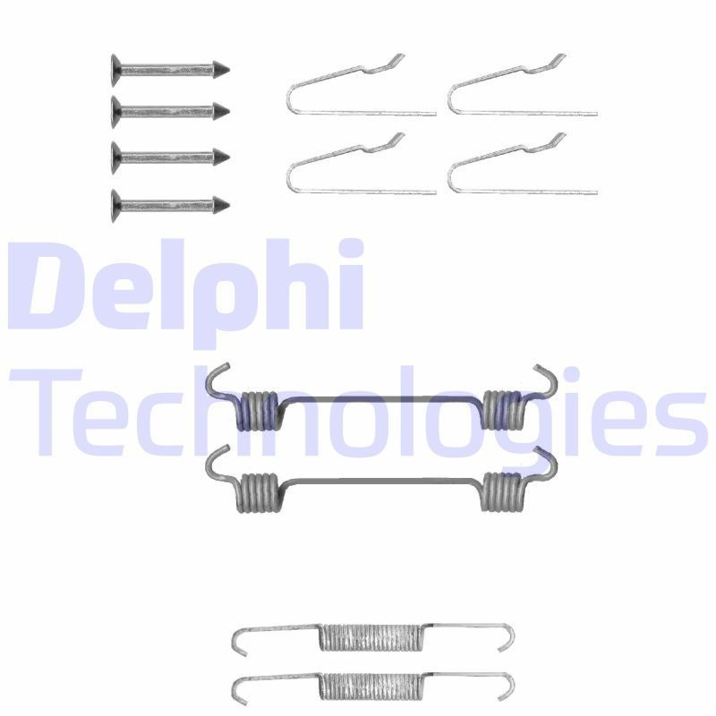 DELPHI LY1306: Lisakomplekt, seisupiduriklotsid