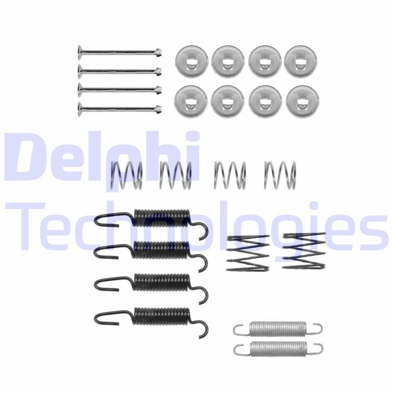 DELPHI LY1312: Lisakomplekt, seisupiduriklotsid