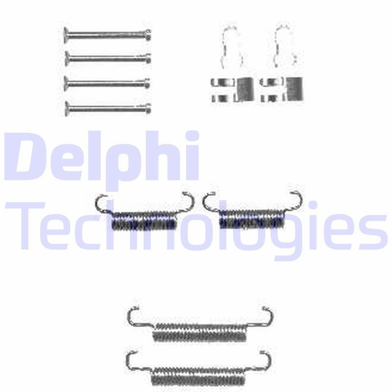 DELPHI LY1333: Lisakomplekt, seisupiduriklotsid