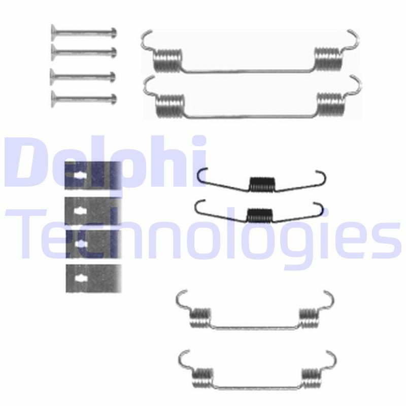 DELPHI LY1343: Lisakomplekt, Piduriklotsid