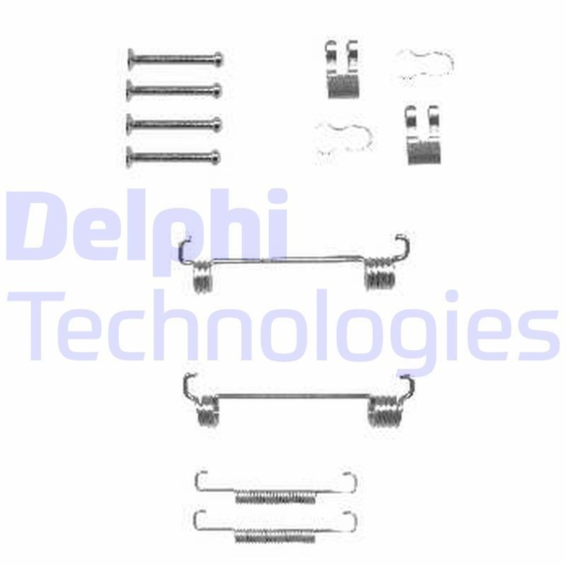 DELPHI LY1344: Lisakomplekt, seisupiduriklotsid