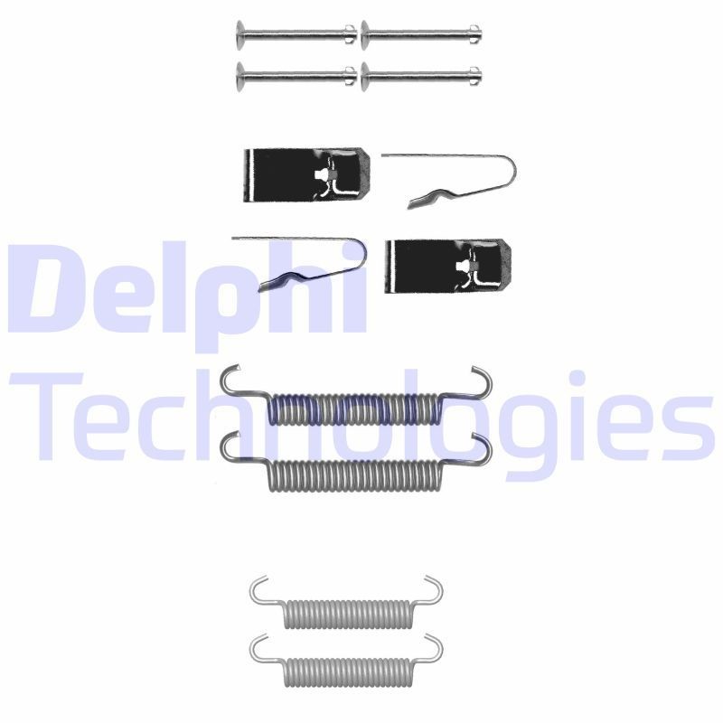 DELPHI LY1362: Lisakomplekt, seisupiduriklotsid