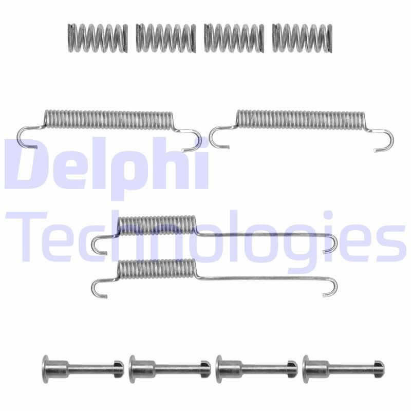 DELPHI LY1363: Lisakomplekt, seisupiduriklotsid