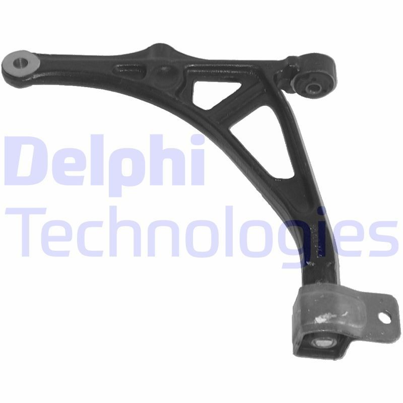 DELPHI TC609: Ψαλίδι, ανάρτηση τροχών Μπροστινός άξονας αριστερά, κάτω, Χάλυβας /ατσάλι, χωρίς υποστήριξη / άρθρωση-οδηγό