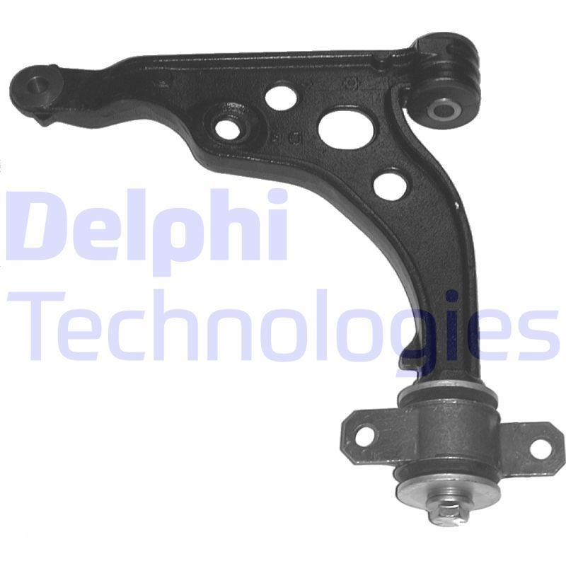 DELPHI TC780: Braccio oscillante, sospensione ruota Assale anteriore Sx, inferiore, Acciaio fuso, senza snodo portante/di guida