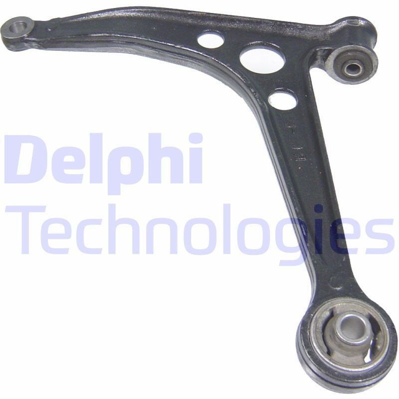 DELPHI TC861: Vikšro valdymo svirtis priekinė ašis, kairė, apatinis, plieno liejinys, be atramos/vairo trauklės