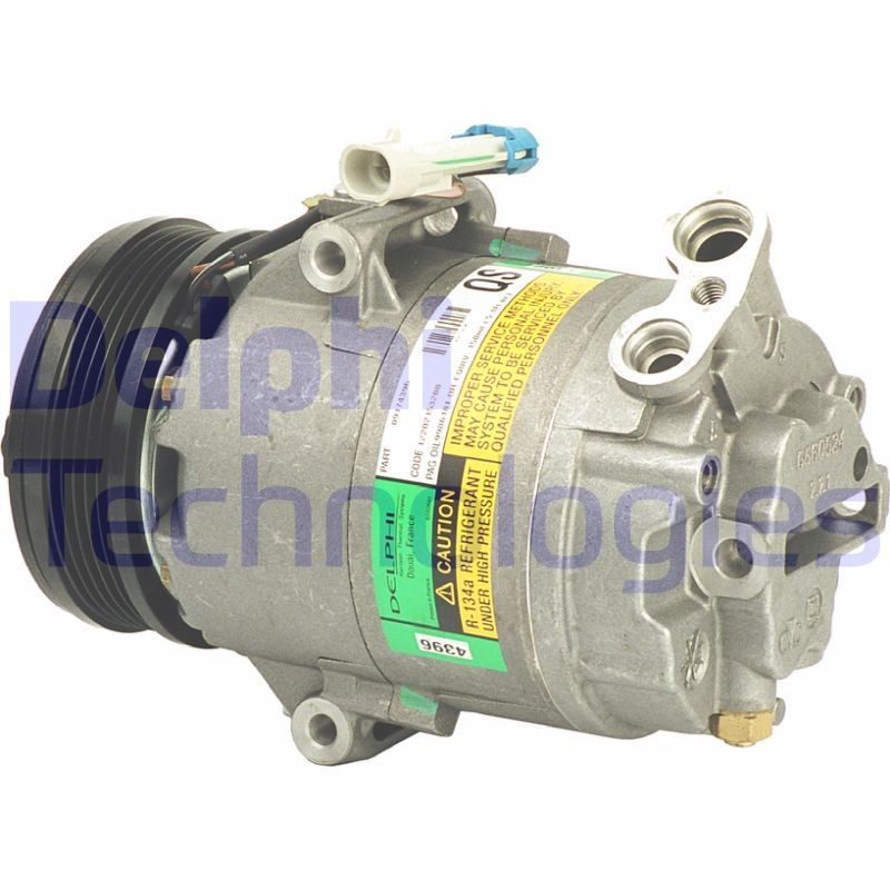 DELPHI TSP0155025: Kliimakompressor PAG-kompressoriõliga