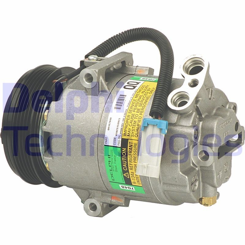 DELPHI TSP0155056: Kliimakompressor PAG-kompressoriõliga