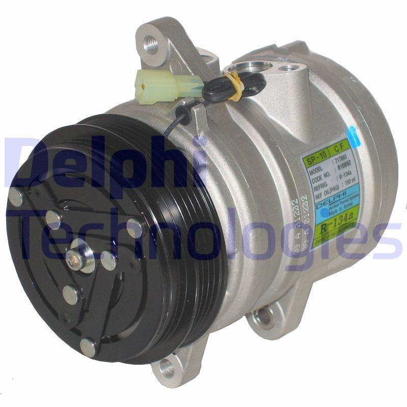 DELPHI TSP0155854: Kliimakompressor PAG-kompressoriõliga