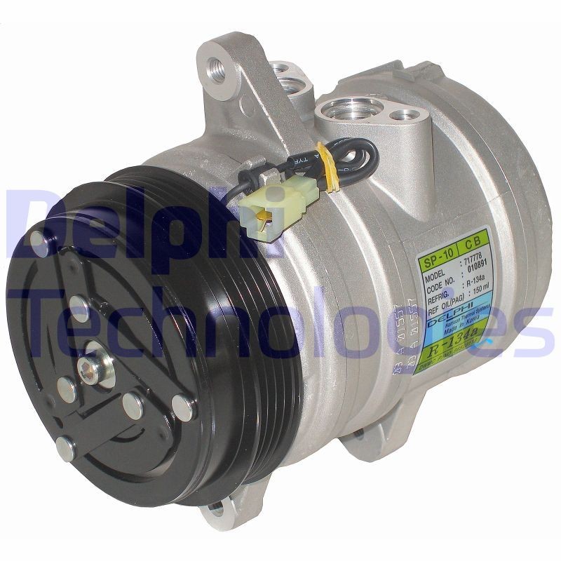 DELPHI TSP0155856: Kliimakompressor PAG-kompressoriõliga