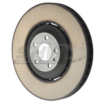 SHW Performance AFX40021: Disc de frână punte fata, Ř: 380mm, ventilat interior, disc de frână din două părți, finisat, Ř: 380mm, acoperit (cu un strat protector)