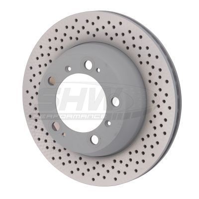 SHW Performance PRX39961: Piduriketas Tagasild, Ø: 299mm, perforeeritud, sisemine õhutus, Ø: 299mm, kaetud