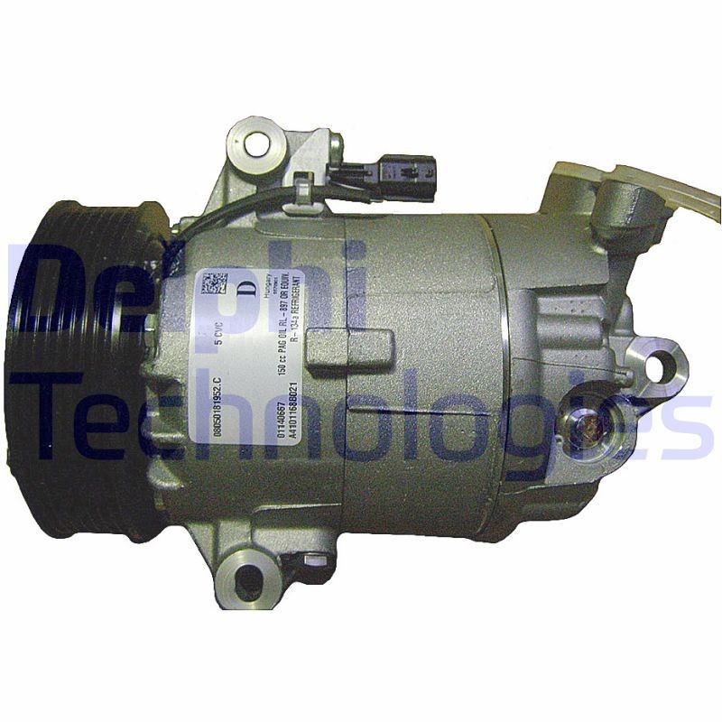 DELPHI TSP0155963: Kliimakompressor PAG-kompressoriõliga