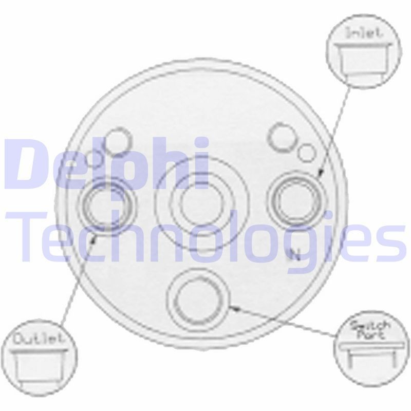DELPHI TSP0175131: Džiovintuvas, oro kondicionierius