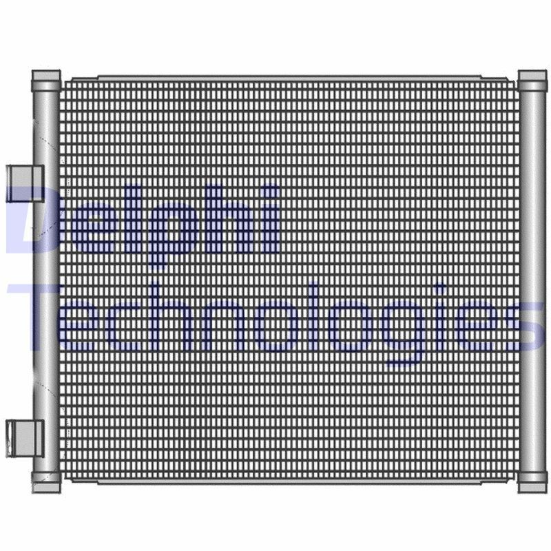 DELPHI TSP0225111: Kondensaator, kliimaseade ilma kuivatita