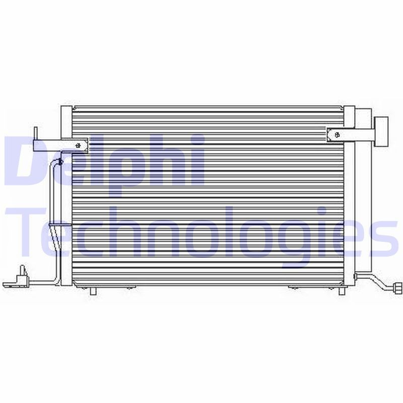 DELPHI TSP0225176: Kondensaator, kliimaseade koos kuivatiga