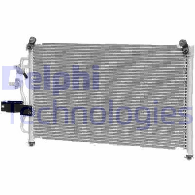 DELPHI TSP0225253: Kondensaator, kliimaseade ilma kuivatita