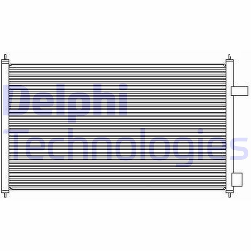 DELPHI TSP0225492: Condensator, climatizare fara uscator