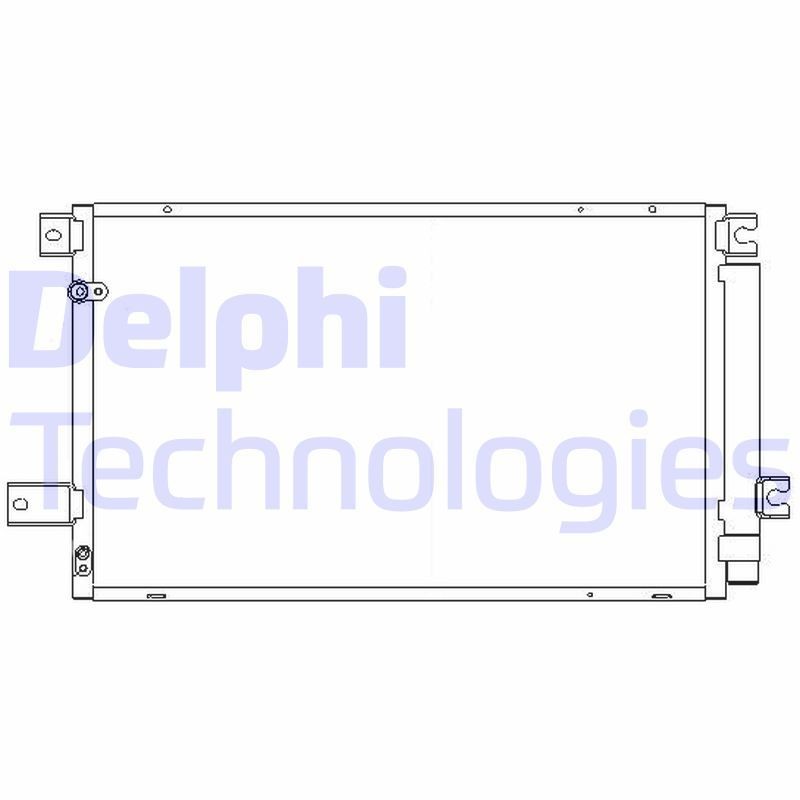 DELPHI TSP0225658: Kondensaator, kliimaseade koos kuivatiga