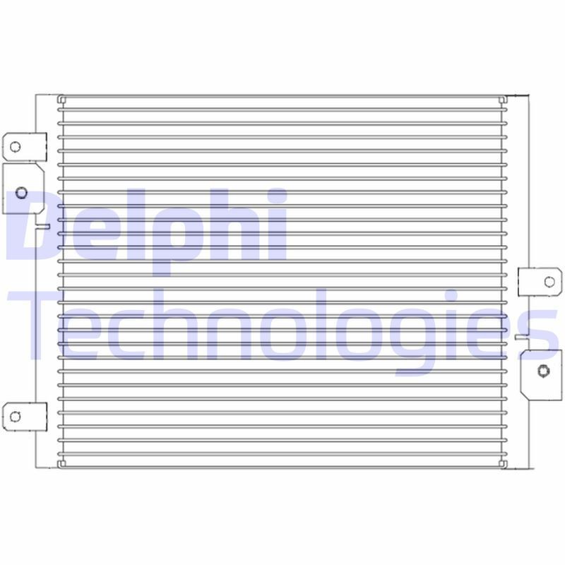 DELPHI TSP0225681: Kondensatorius, oro kondicionierius be drėgmės gaudyklės