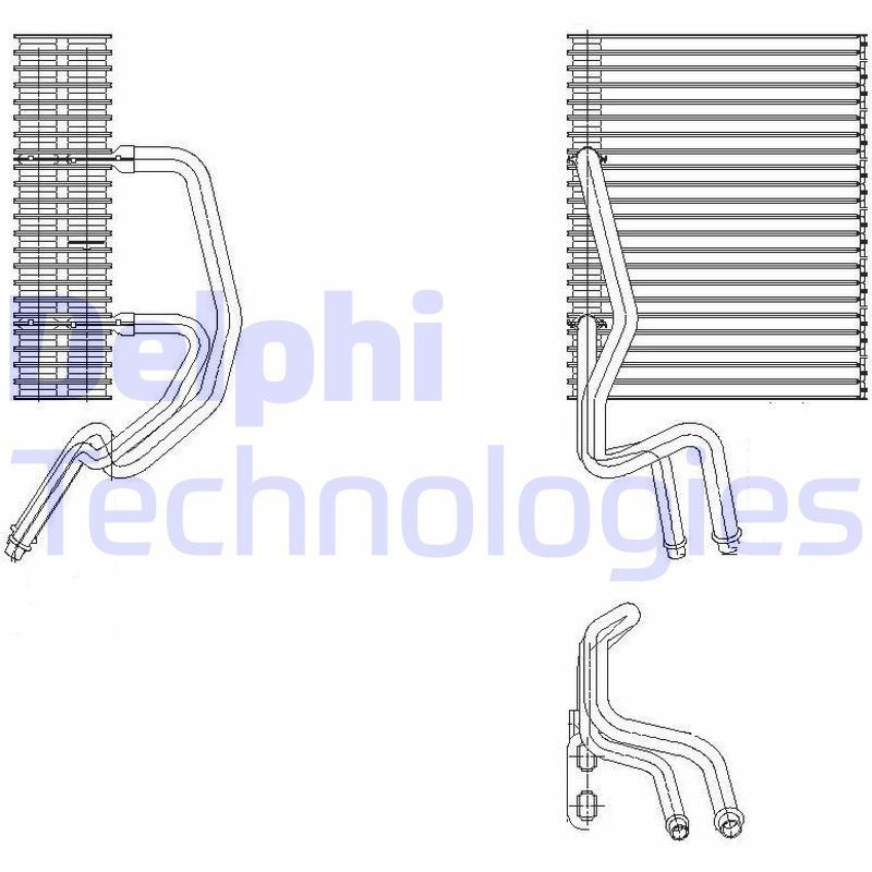 DELPHI TSP0525177: Garintuvas, oro kondicionierius be išsiplėtimo vožtuvo