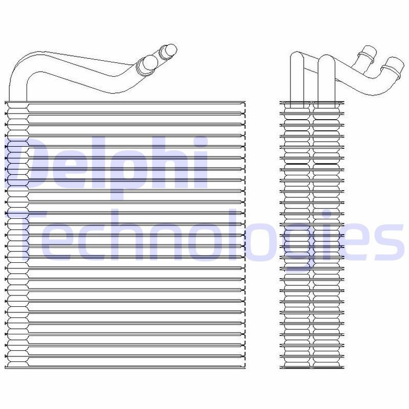 DELPHI TSP0525202: Aurusti, kliimaseade ilma ekspansioonklapita