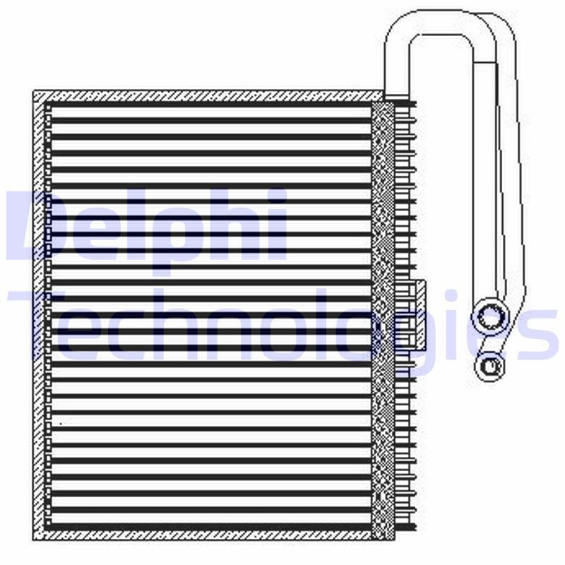 DELPHI TSP0525207: Aurusti, kliimaseade ilma ekspansioonklapita