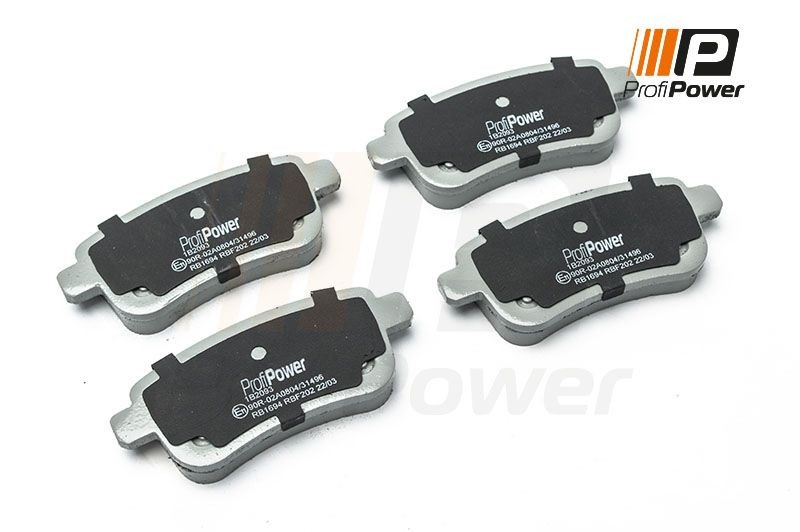 ProfiPower 1B2093: Juego de pastillas de freno