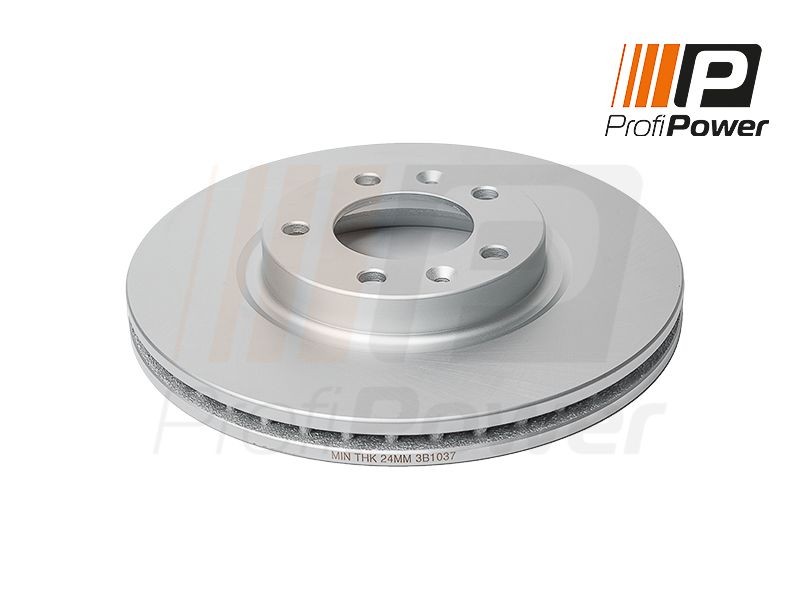 ProfiPower 3B1037: Piduriketas Ø: 283mm, õhutusega, Ø: 283mm