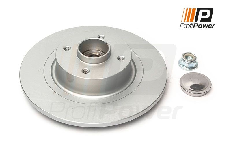 ProfiPower 3B2169K: Piduriketas Ø: 270mm, täis, Ø: 270mm, koos integreeritud rattalaagriga