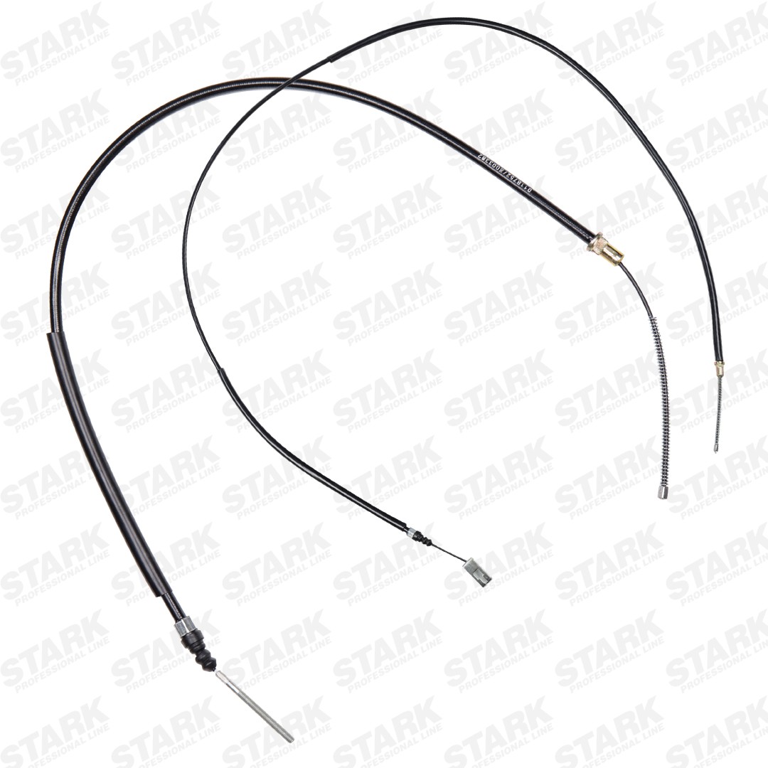 STARK SKCPB-1051100: Cablu, frana de parcare spate, 989/770+2290/2060mm, 989/770+2290/2060mm