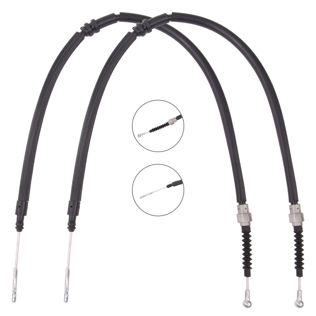 RIDEX 124C1132: Tross, seisupidur taga, 953/720+953/720mm, 953/720+953/720mm