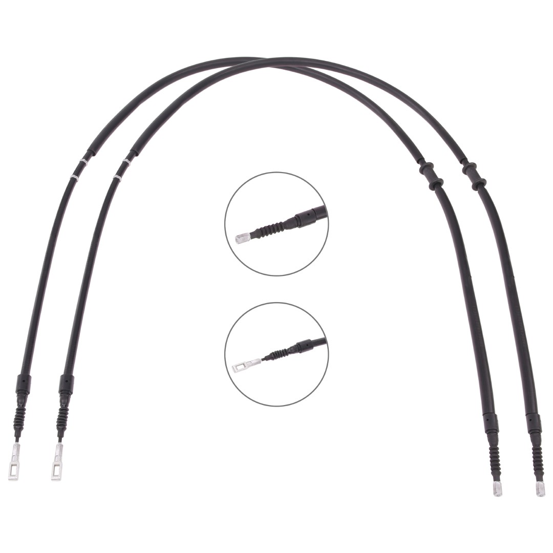 RIDEX 124C1133: Tross, seisupidur taga, 1720/1560+1720/1560mm, 1720/1560+1720/1560mm