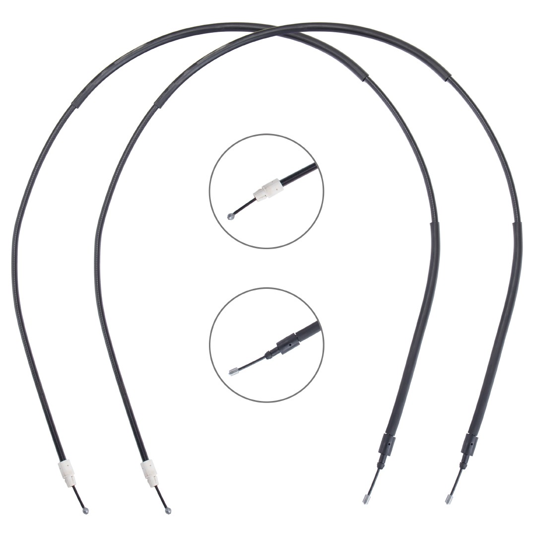 RIDEX 124C1352: Tross, seisupidur taga, vasakul, paremal, 1750/1631mm, 1750/1631mm