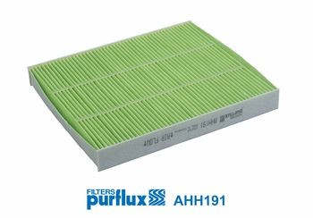 PURFLUX AHH191: Suodatin, sisäilma CabinHepa+ Hiukkassuodatin (HEPA)