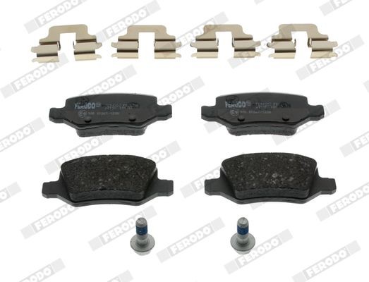 FERODO FDB1782G: Piduriklotsid PREMIER ECO FRICTION koos lisadega