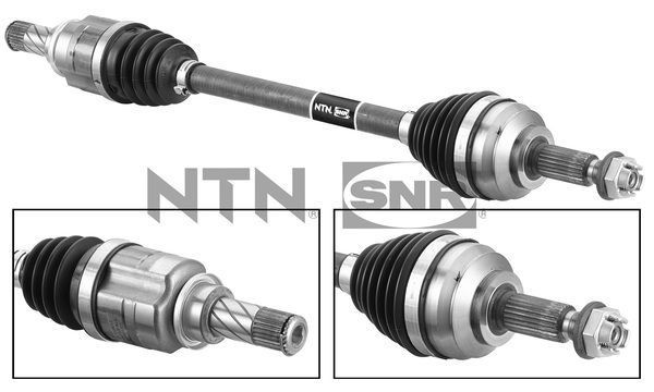 SNR DK55.235: Semiasse Assale anteriore Sx, 676mm