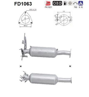 AS FD1063: Tahmafilter