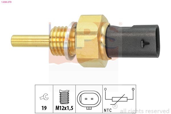 EPS 1.830.379: Andur, Jahutusvedeliku temp. Made in Italy - OE Equivalent M12x1,5