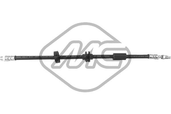 Metalcaucho 96712: Furtun frana pe ambele parti, punte fata, 470mm