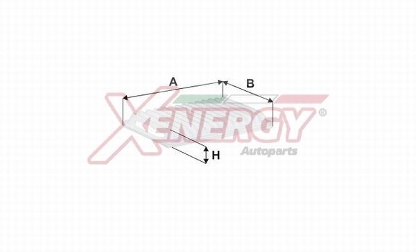 AP XENERGY X1591737: Oro filtras