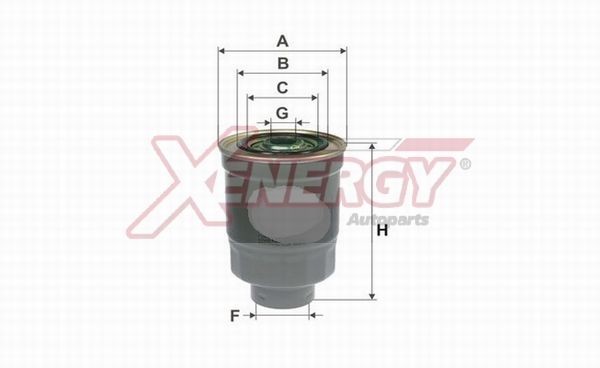 AP XENERGY X159852: Kütusefilter