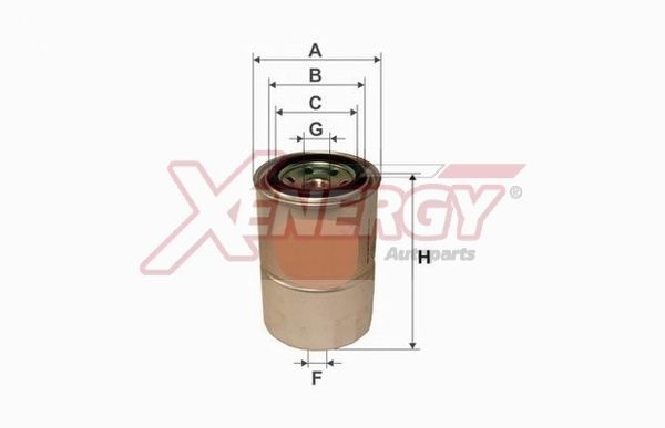 AP XENERGY X159853: Filtru combustibil
