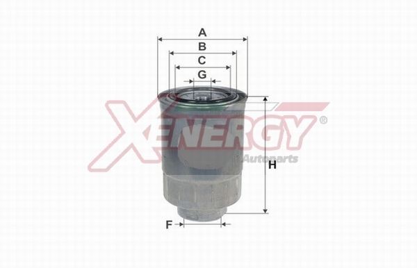 AP XENERGY X159855: Degvielas filtrs