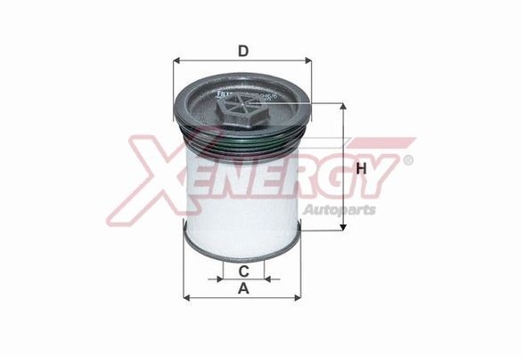 AP XENERGY X1599466: Polttoainesuodatin