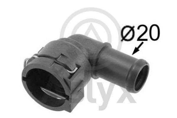 Aslyx AS-502224: Flansa lichid racire fara termostat