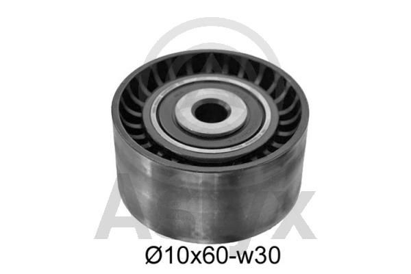 Aslyx AS-506633: Seade- / juhtrull, soonrihm Ø: 60mm, Ø: 60mm