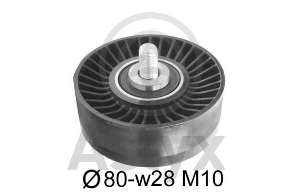 Aslyx AS-521240: Seade- / juhtrull, soonrihm Ø: 80mm, Ø: 80mm