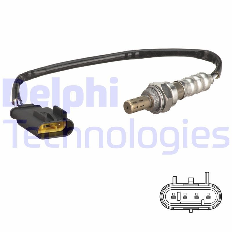 DELPHI ES21240-12B1: Lambda andur